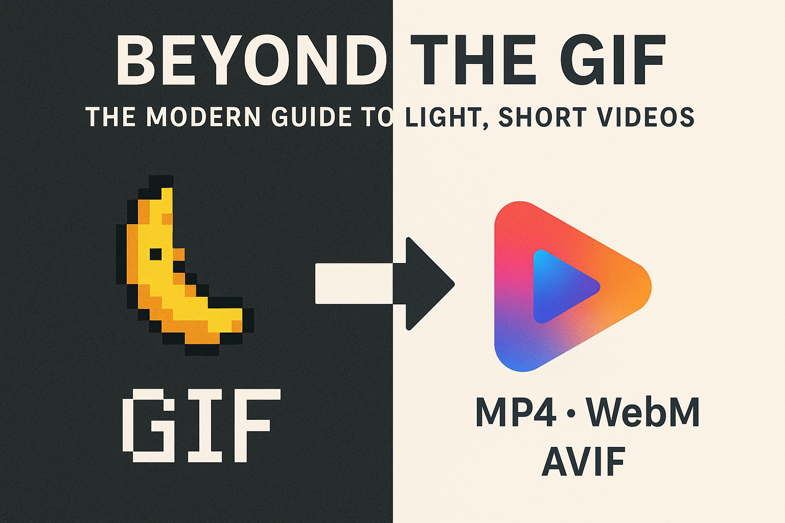 Beyond the GIF: The Modern Guide to Light, Short Videos – AI & Productivity